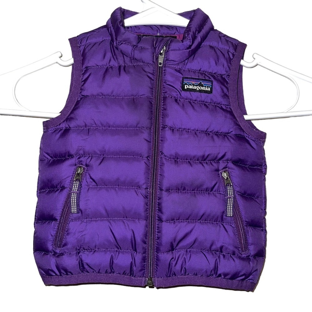 Patagonia Baby Down Vest Size 6 Months